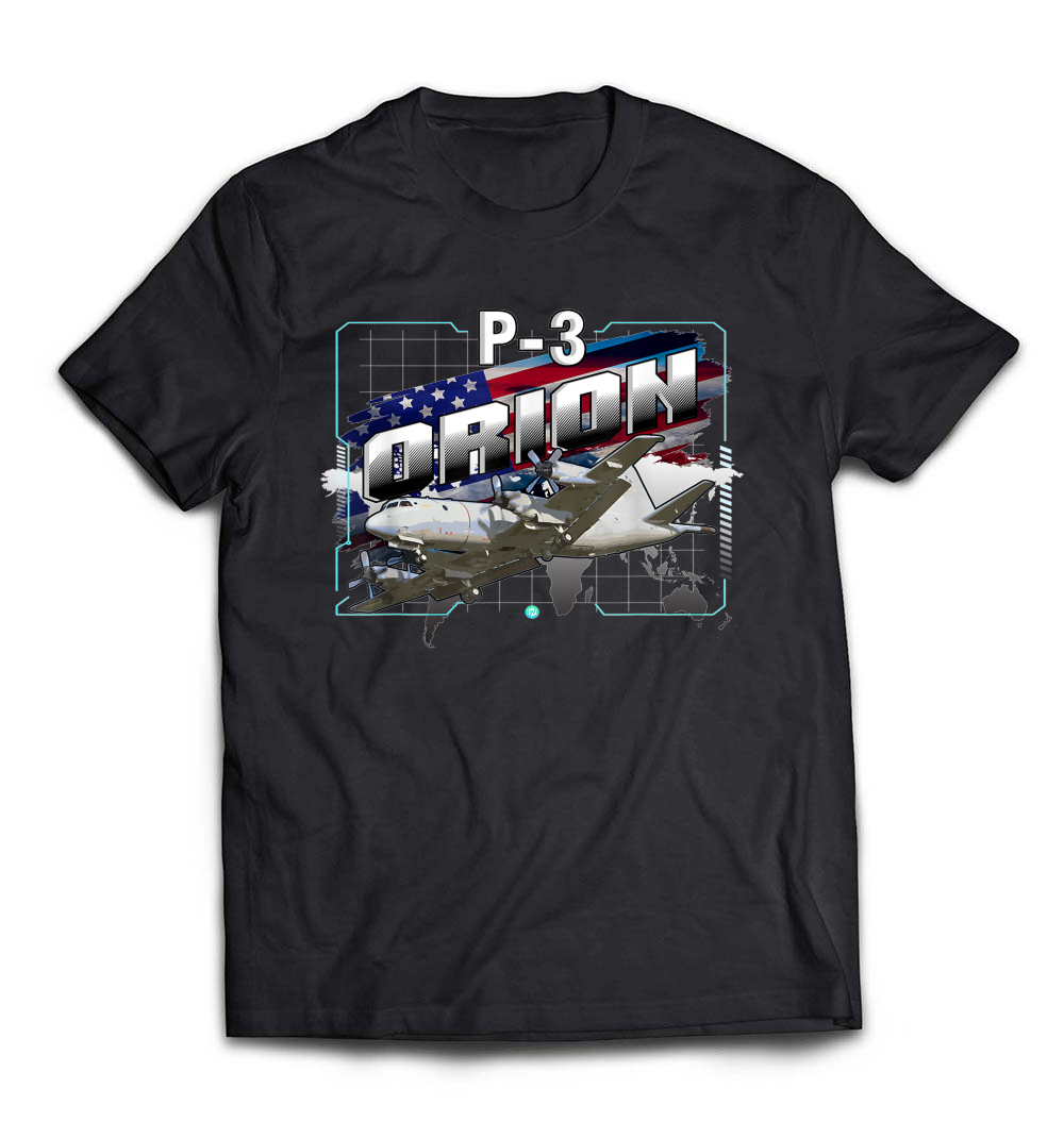 P-3 Orion Maritime Patrol T-Shirt: Honor Your Passion for Aviation